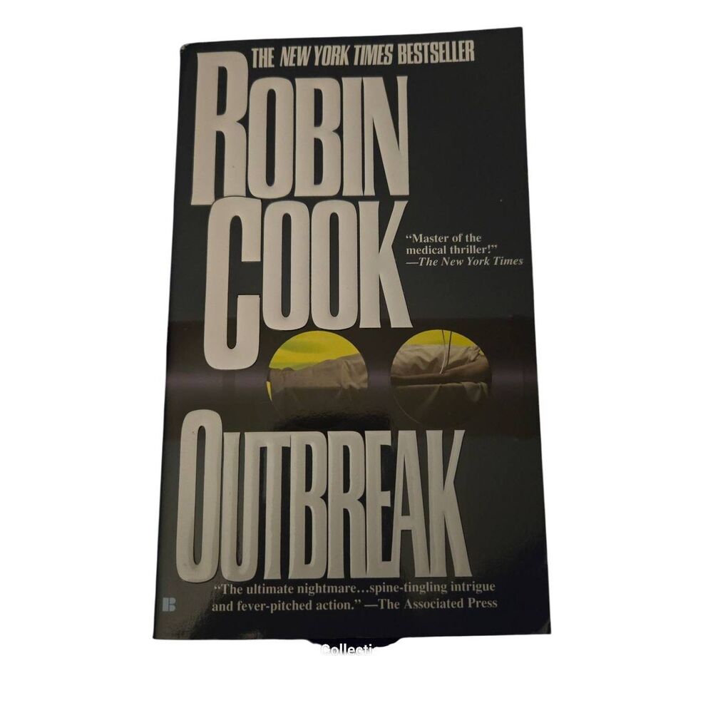 Outbreak by Robin Cook - Berkley books - isbn 042510687x
